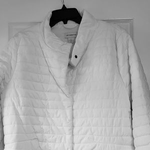 Liz Claiborne winter white jacket
